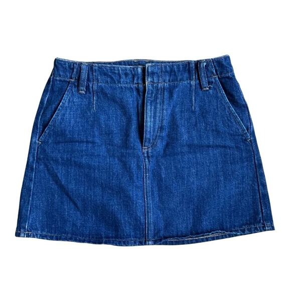 J.Crew Denim Mini Skirt in Resin Wash 26 - Picture 2 of 7